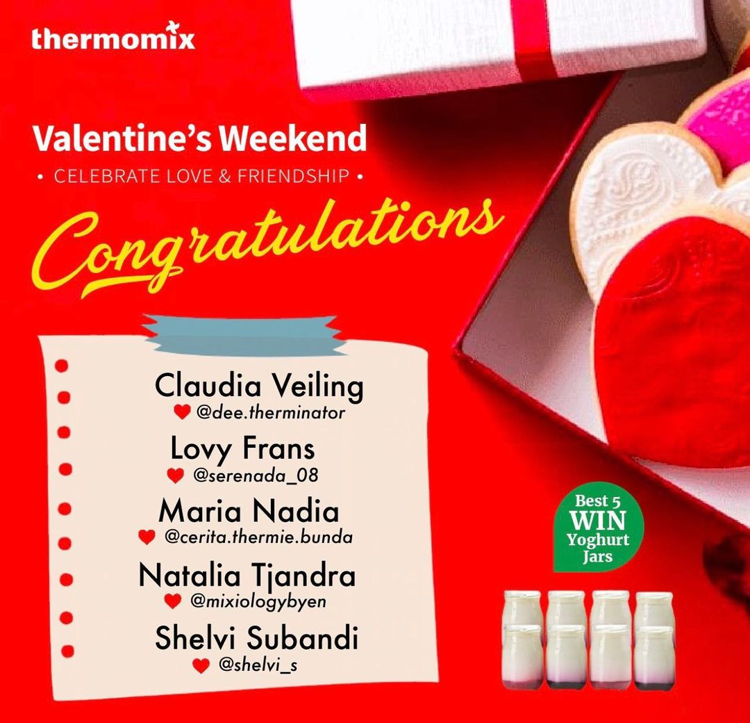 📣Valentine Bake/Cook Contest WINNERS...